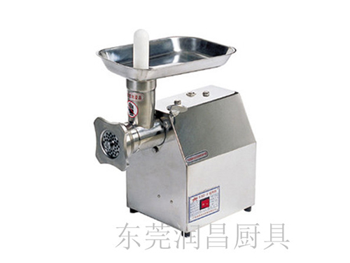餐廳三鄉(xiāng)廚房設(shè)備使用絞肉機(jī)在工作時原理是什么？
